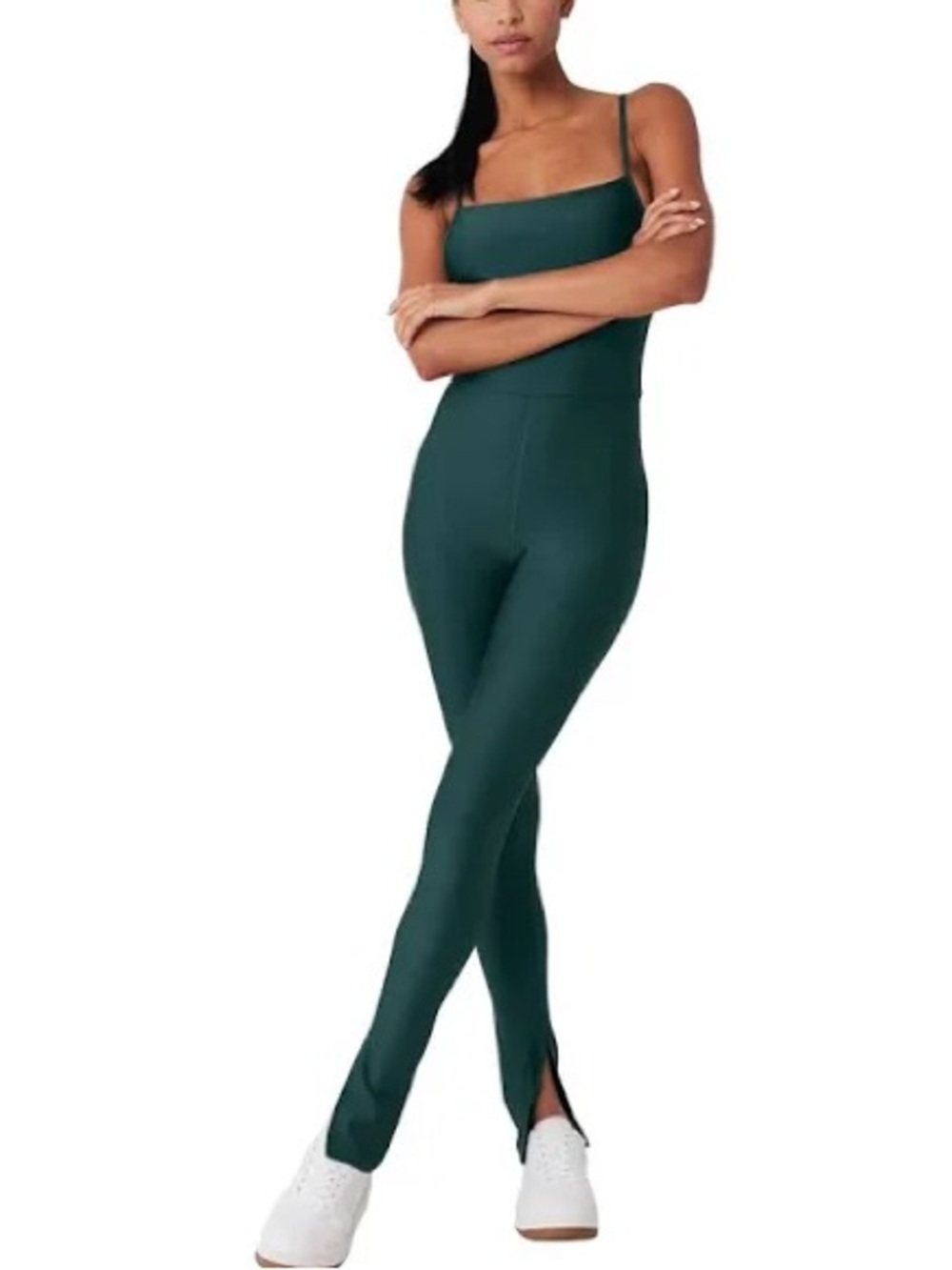 ALO • Airlift Disco Daze Onesie Midnight Green